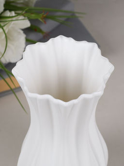 Ваза пластик 18 см / C512-1 /уп 168/ - ГалеонТрейд фото 3