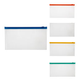 Expert Complete Classic Папка-конверт на ZIP-молнии travel 120 мкм песок 10 шт. синий замок EC21121002T