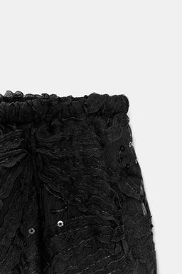 SEQUINNED BALLOON TROUSERS - Zara фото 3