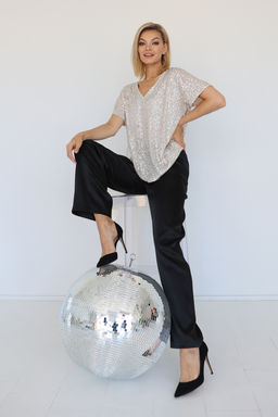 Топ двусторонний пайетки