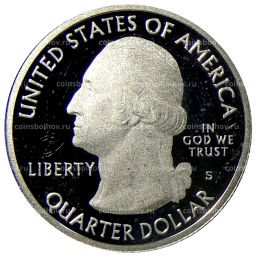 1/4 доллара (25 центов) 2012 года S США Национальные парки № 15  Денали