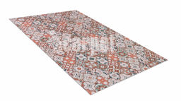 Коврик вырезной icarpet PRINT антискользящий (106) Дамаск Узоры 120х200 S