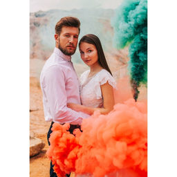 Цветной дым зелёный, заряд 1,75 дюйма, МАКСИ, очень высокая интенсивность, 30 сек, 11,5 см - Simaland фото 5