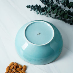 Салатник Magistro «Церера», 1.1 л, 18.5×7.5 см, фарфор, голубой