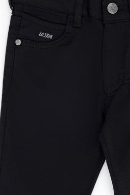 U. S. Polo Assn Черные брюки из плотной ткани для девочек - U.s. polo assn фото 9