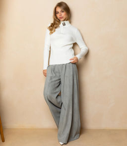 Джемпер #КТ033 (1), белый - Dommod фото 3