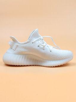 05-B552-3 WHITE Кроссовки женские (текстиль)