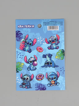 Цена за 10 шт. Наклейки бумажные «Синий», 11 × 15.5 см