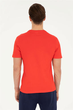 Мужская красная футболка - U.s. polo assn фото 5