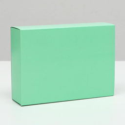 Цена за 5 шт. Коробка для конфет 6 шт, мята, 13,7 х 9,85 х 3,86 см