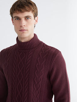 Bal?k?? Yaka Erkek Triko Kazak