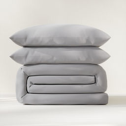 Постельное бельё LoveLife 2 сп Gray mist 180х215 см, 200х225 см, 50х703 см-2 шт, микрофибра 85 гр фото 7