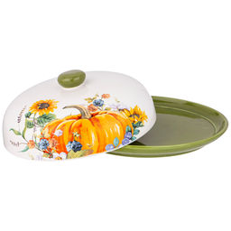 БЛЮДО ДЛЯ БЛИНОВ С КРЫШКОЙ AGNESS УРОЖАЙ 23*10 СМ  фото 3