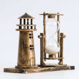 Часы песочные «Обзорная башня», сувенирные, 15.5×7×12.5 см