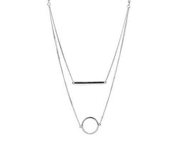 Колье из серебра без вставки, Ю-55042р