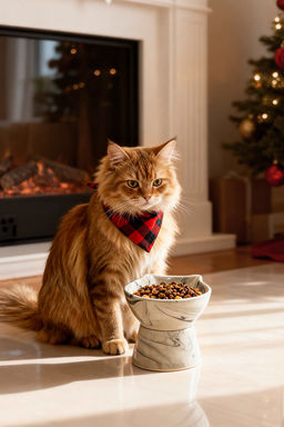 Pet Kedi Figurlu Seramik Mama ve Su Kab? 400 ml TPHAW26MS00002 - Trendyolmilla фото 2