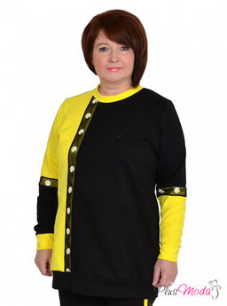 Туника Модель №880 размеры 44-84 - Plusmoda фото 9