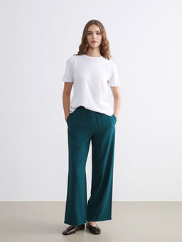 Beli Lastikli Geni? Pa?a Kad?n Pantolon