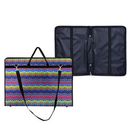 Папка с ручками текстильная, А4, 370×260 мм × 40 мм, каркасная, 2 В4 «Вдохновение. Райе»