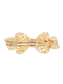 Заколка - автомат для волос «Элси», бант, 9.5 см