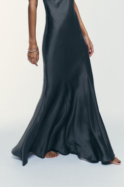 LONG SATIN DRESS - Zara фото 2