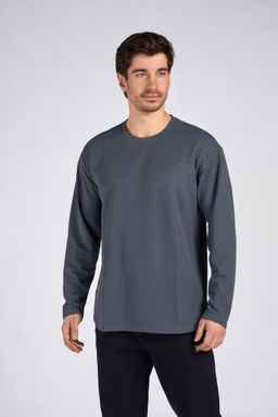 Лонгслив Серый