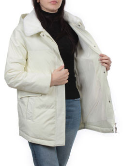 M24-212 MILK Куртка демисезонная женская (100 гр. холлофайбер) - Fashion фото 7