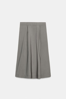 ASYMMETRIC WOOL SKIRT W COLLECTION - Zara фото 7