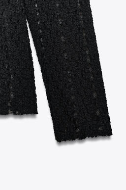 LACE TOP WITH RUFFLES - Zara фото 8