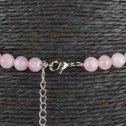 Бусы из Розового кварца (Мадагаскар)