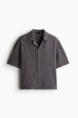 Camisa resort de sirsaca Loose Fit - H&m фото 3