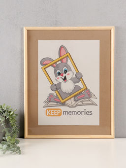 Фоторамка для фото 40×50 см Keep memories белое дерево, (пластиковый экран)