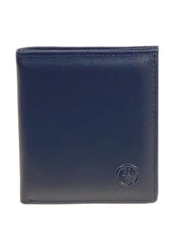 Мужское портмоне из натуральной кожи, цвет черный