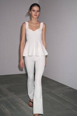 PEPLUM STRETCH TOP - Zara фото 2