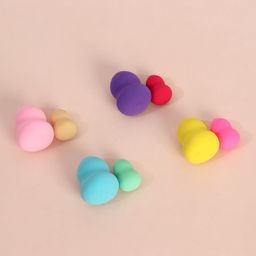 Набор спонжей для макияжа, увеличиваются при намокании, 2 шт, цвет МИКС - Queen fair фото 3