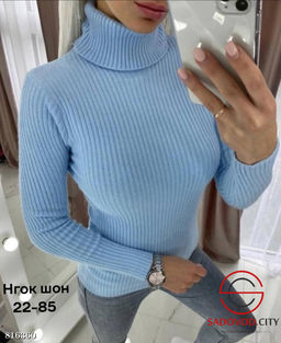 Водолазки женские однотонные - Bruno фото 4