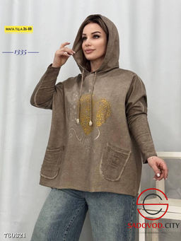 Кофта с капюшоном для женщин