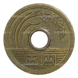5 йен 1987 года Япония