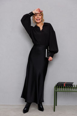 Блуза AMORI 6456 черный  фото 5