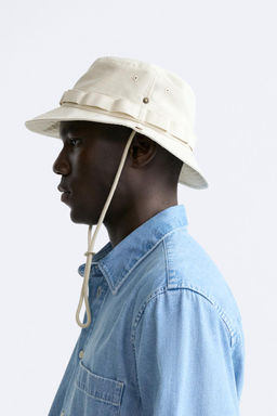 UTILITY BUCKET HAT - Zara фото 15