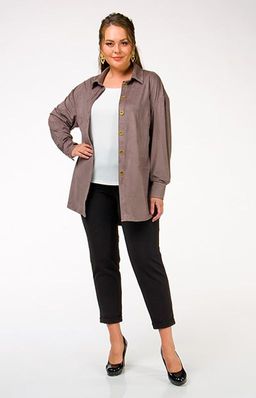 4052/2 рубашка-жакет - Ckc collections фото 2