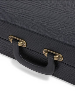Набор с шампурами подарочный «Охотник», в кейсе из эко-кожи