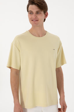 Erkek Comfort Fit Bisiklet Yaka A__k Haki Ti__rt Ti__rt Sepette S_rpriz _ndirim - U.s. polo assn фото 3