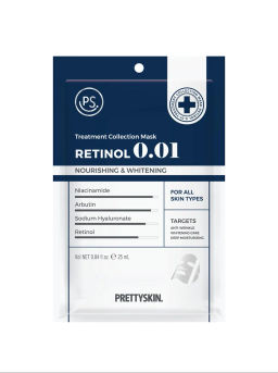 Treatment Collection Mask Retinol 0.01 - Тканевая маска для лица с ретинолом, 25 мл