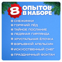 Набор для опытов Новогодние чудеса - Эврики фото 12