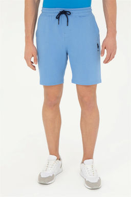 Мужские темно-синие вязаные шорты - U.s. polo assn фото 2