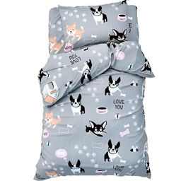 Постельное белье Этель 1.5 сп Best friend 143*215 см, 150*214 см, 50*70 см -1 шт,100% хл, бязь