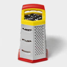 Тёрка шестигранная Доляна «Деревушка», 20×10 см, МИКС