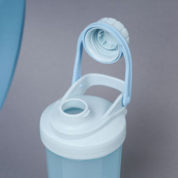 Бутылка/Шейкер COOLRAY SHSB-500 голубая, для спортивного питания 500ML/уп60 - Галеонтрейд фото 4