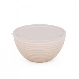 Цена за 2 шт. Чаша "Оазис" 2,5л (с крышкой) (бежевый) М8403